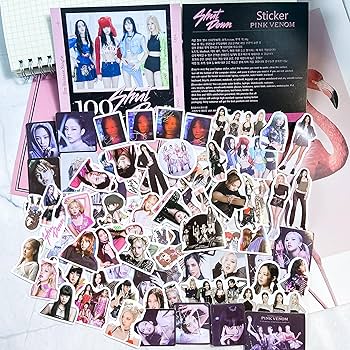BLACKPINK トレカ Apzeda Black Pink BornPink Gift Box - Kpop Merchandise Photocards